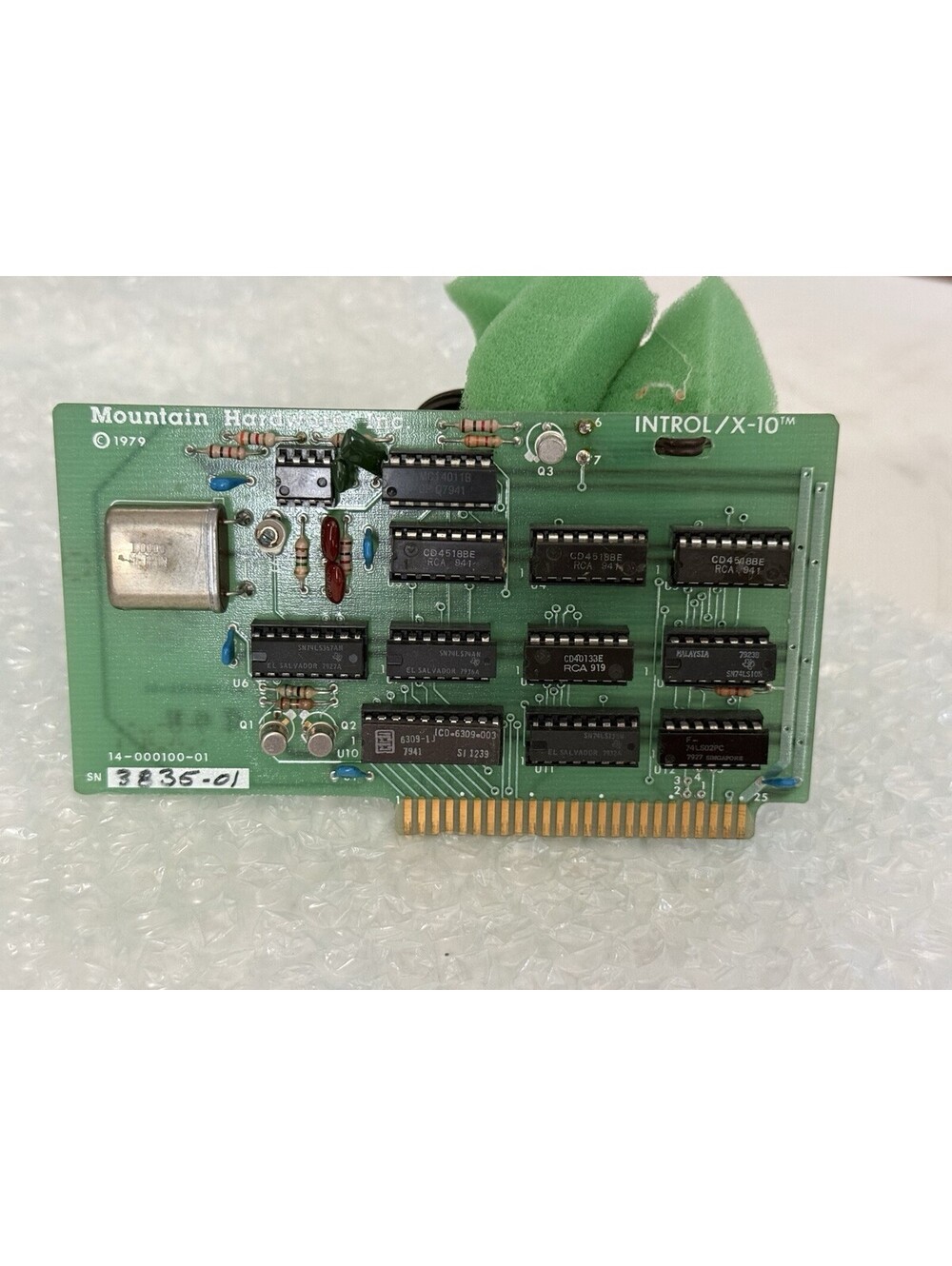 Mountain Hardware Introl/X-10 interface card , Untested
